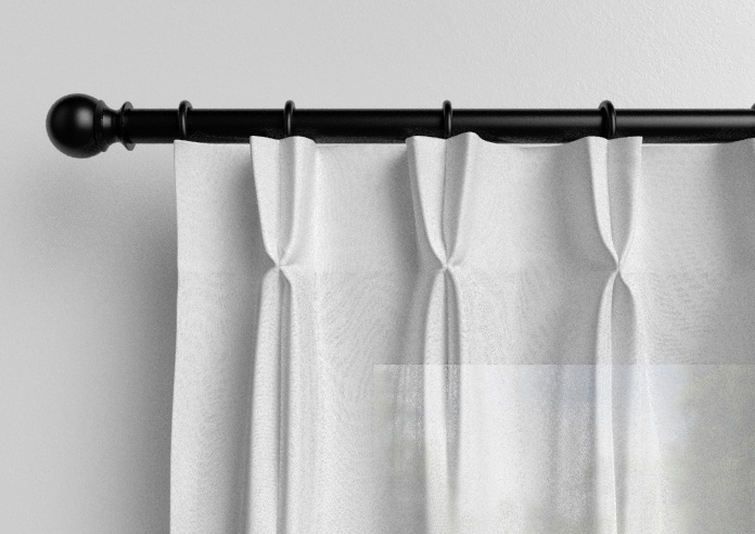 Casoria Voile, White Horizon - Made to Measure Curtains - Image 10
